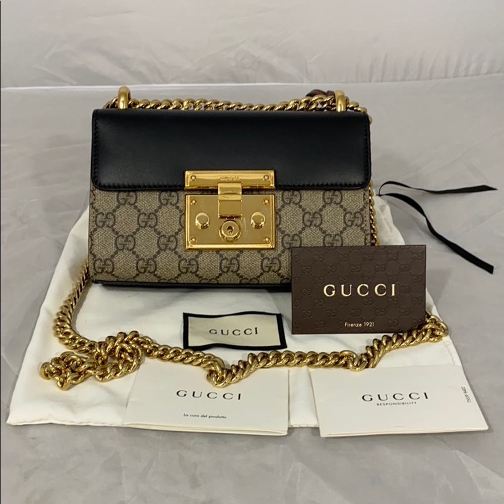 Gucci Padlock GG Shoulder Bag SMALL